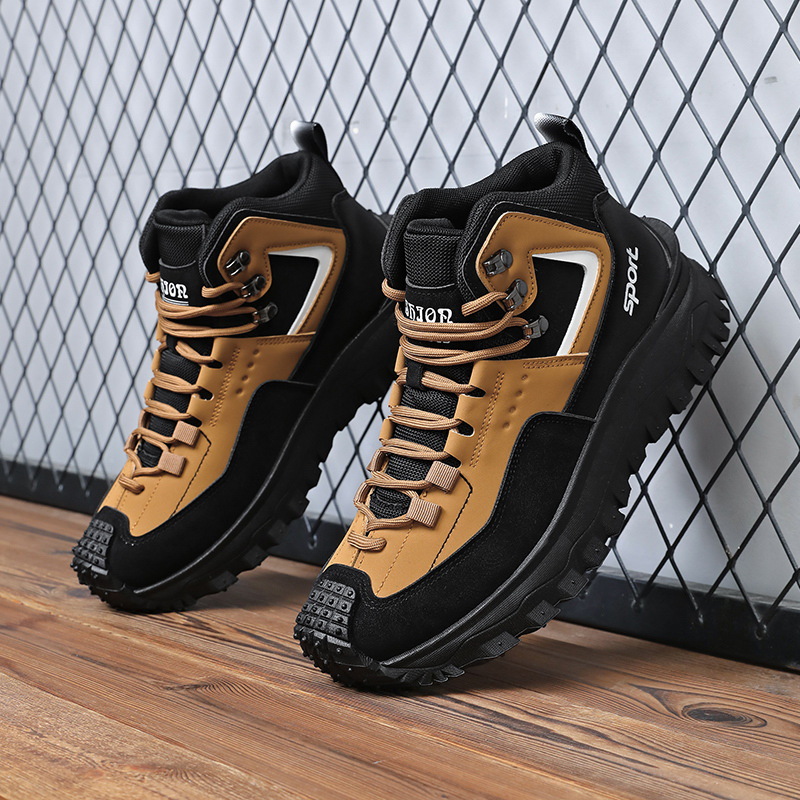 Mens Fashion Show - Men's Wide Width Hiking Shoes Non-Slip
