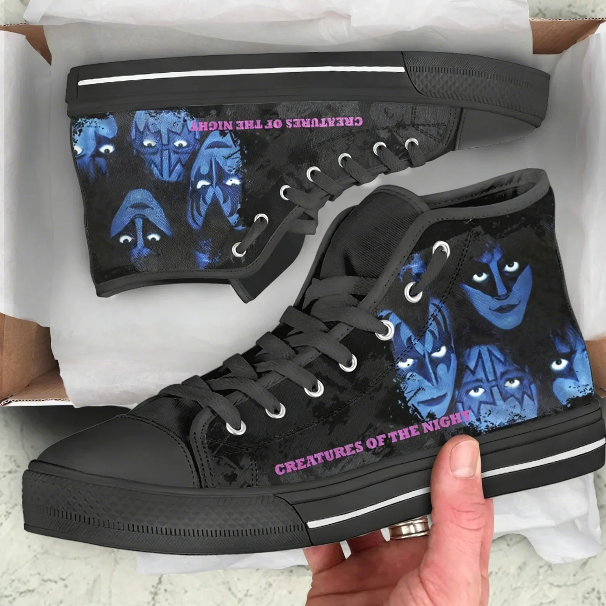 Mens Fashion Help - Creatures of The Night Kiss Band