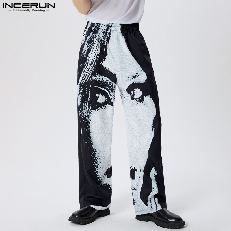 Chino Pants Men - INCERUN 2024 American Style Stylish Trousers