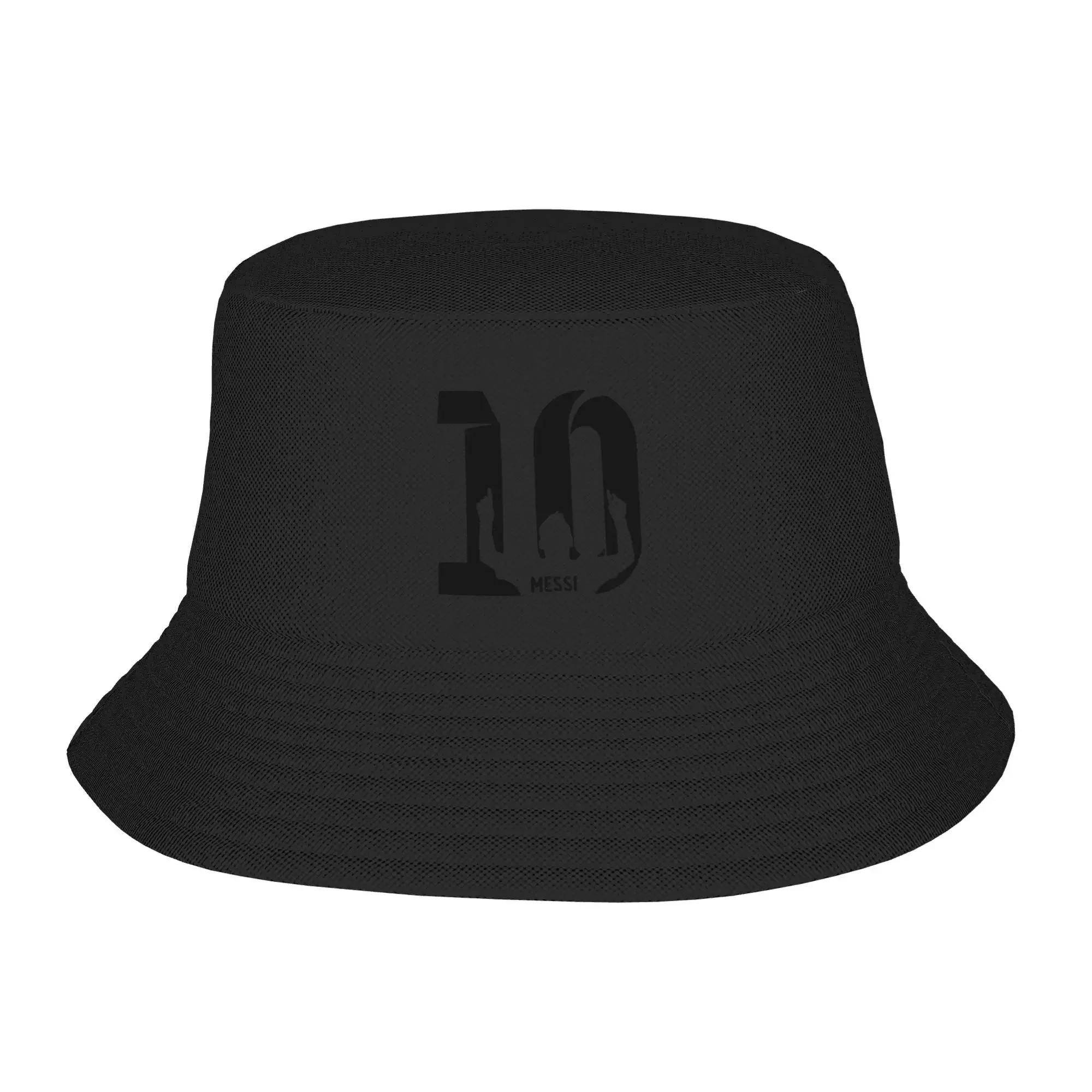 Mens Fashion Bucket Hat - 2026 Messi 10 Design Bucket Hat