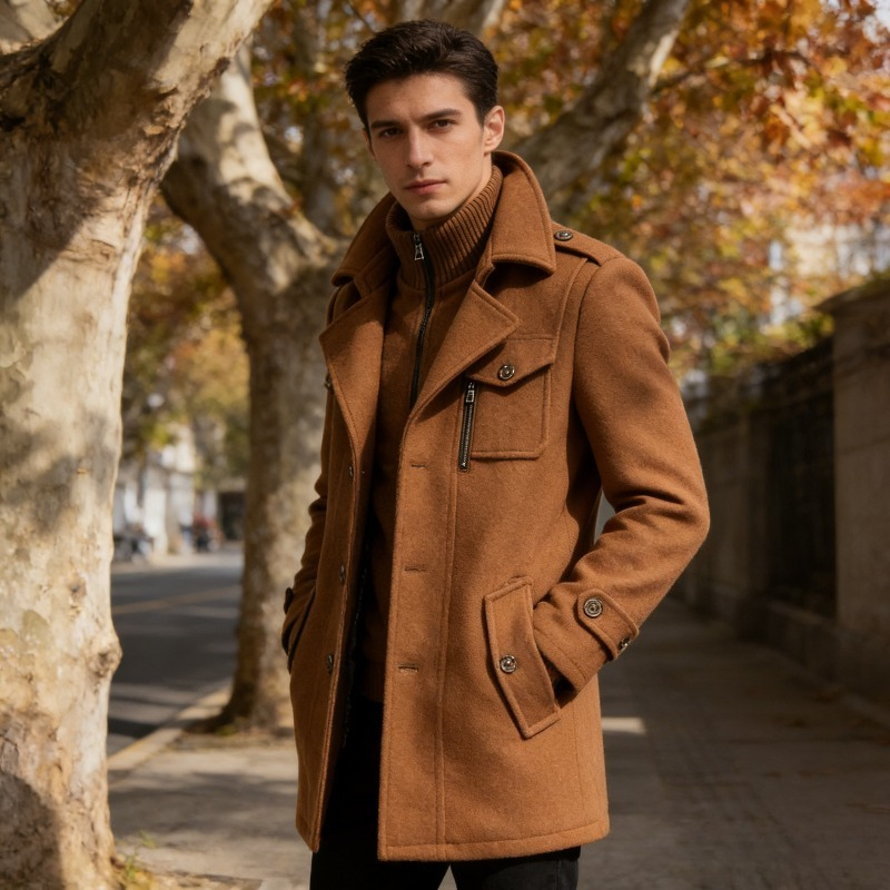 Men'S Fashion Looks 2026 - Men 2026 Autumn Winter Business Wool