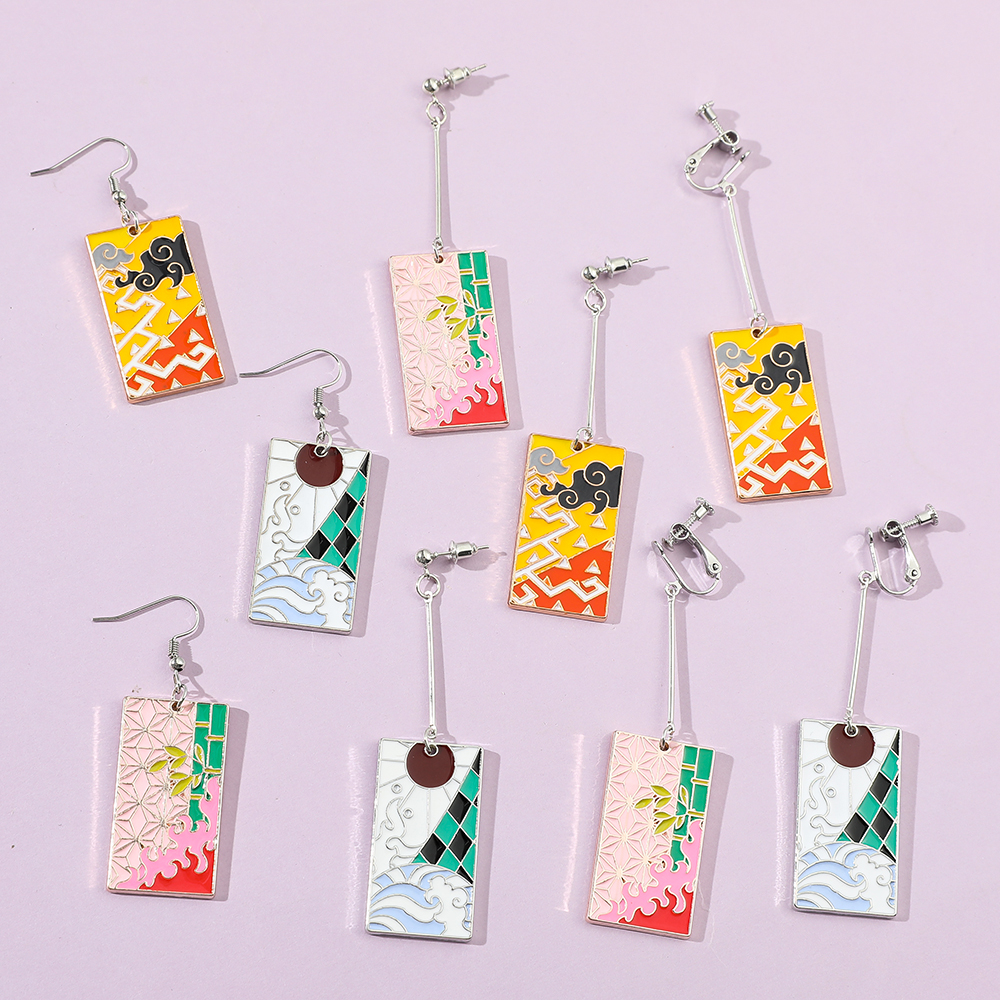 Men'S Fashion Jewelry - Anime Cartoon Periphery Fashion Earrings Creative