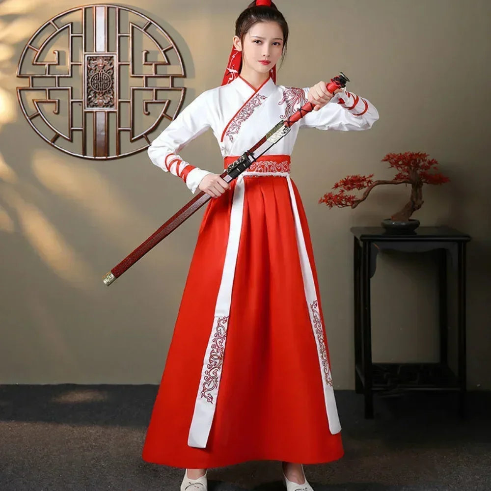 Men Fashion Vintage - Modern Hanfu Women Top Skirt 2