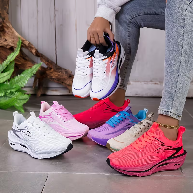 Mens Fashion Show - 2026 Women's Sneakers Breathable Knitted Mesh