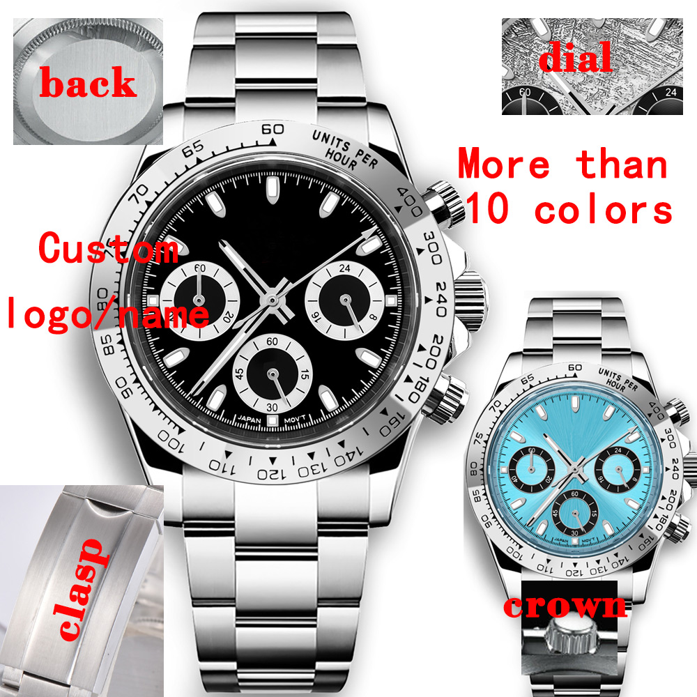 Men'S Fashion Jewelry - Custom 39mm Watch Quartz for Men