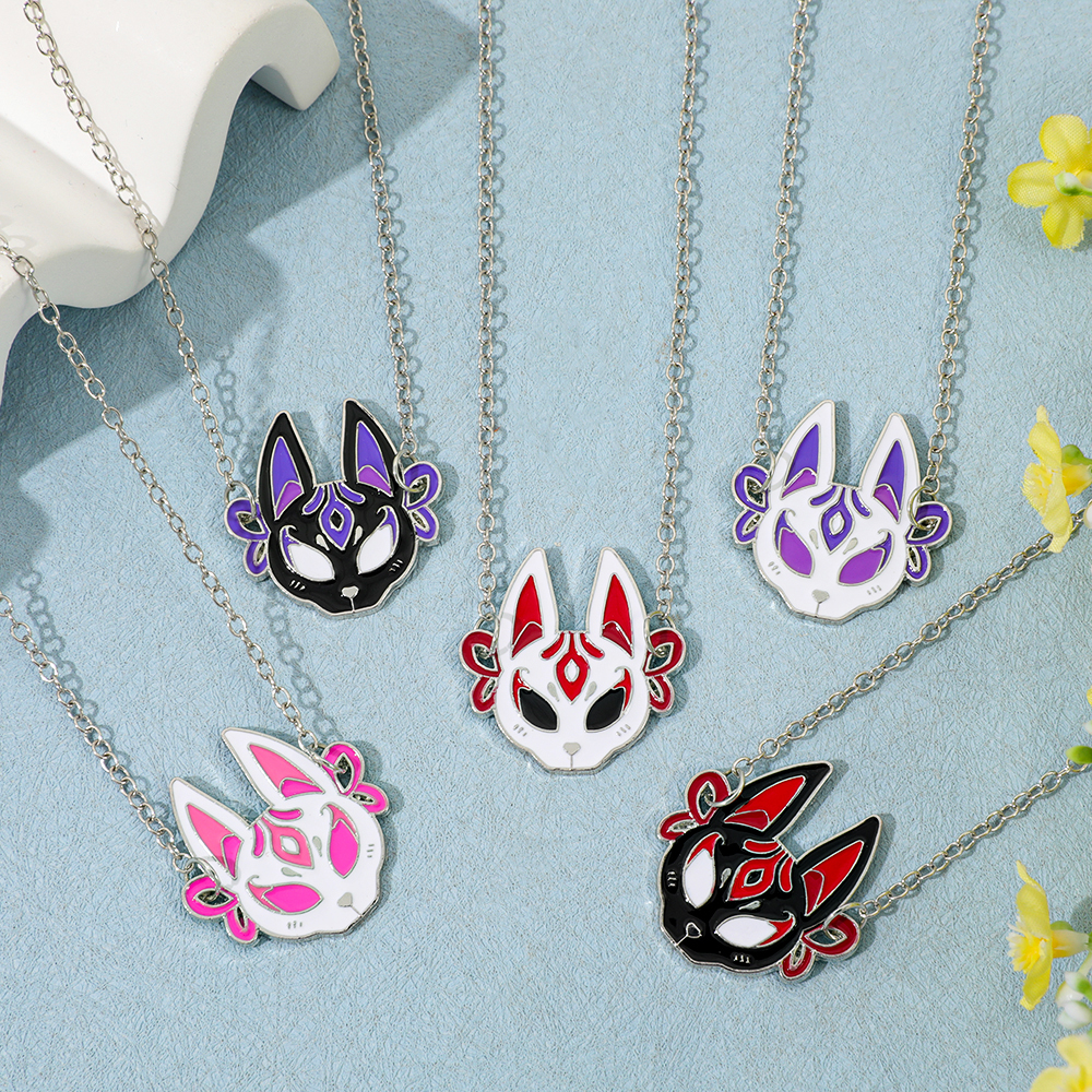 Fashion Anime Fox Mask Metal E - Men'S Fashion Jewelry ulasan dan harga