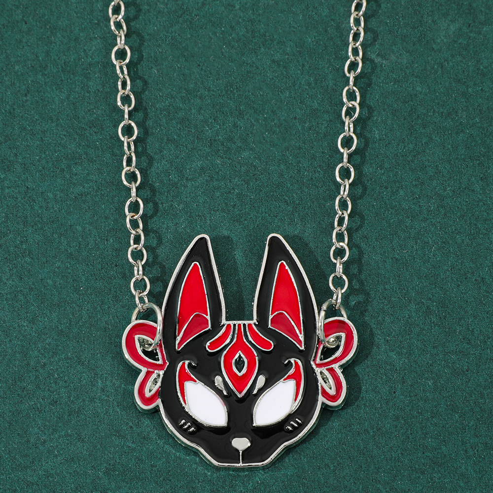 Fashion Anime Fox Mask Metal E - Men'S Fashion Jewelry ulasan dan harga