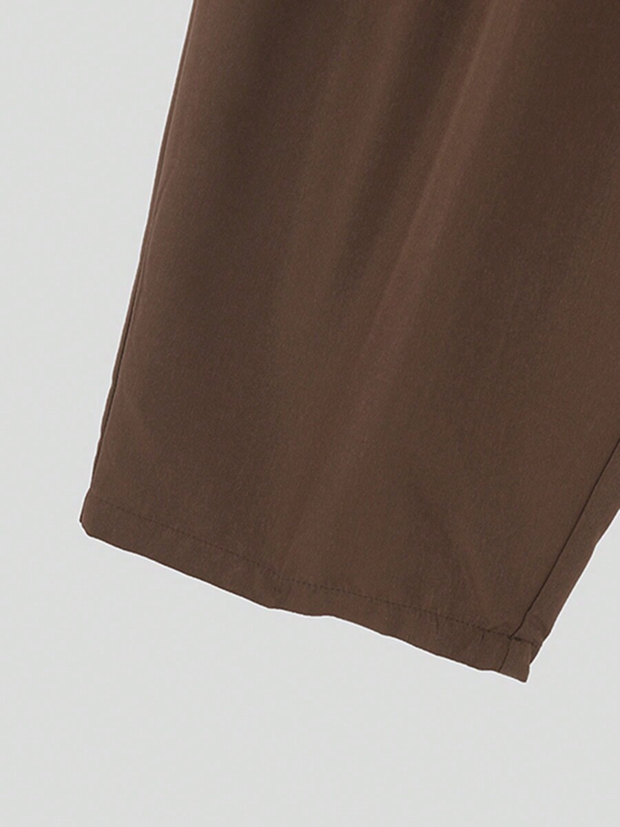 Mens High Waist Pleated Wide L - Chino Pants Men ulasan dan harga