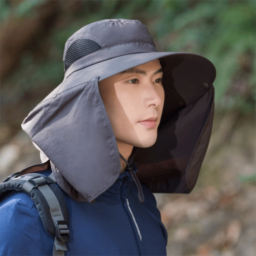 Fashion Cloth Men Sun Hat Big  - Mens Fashion Bucket Hat ulasan dan harga
