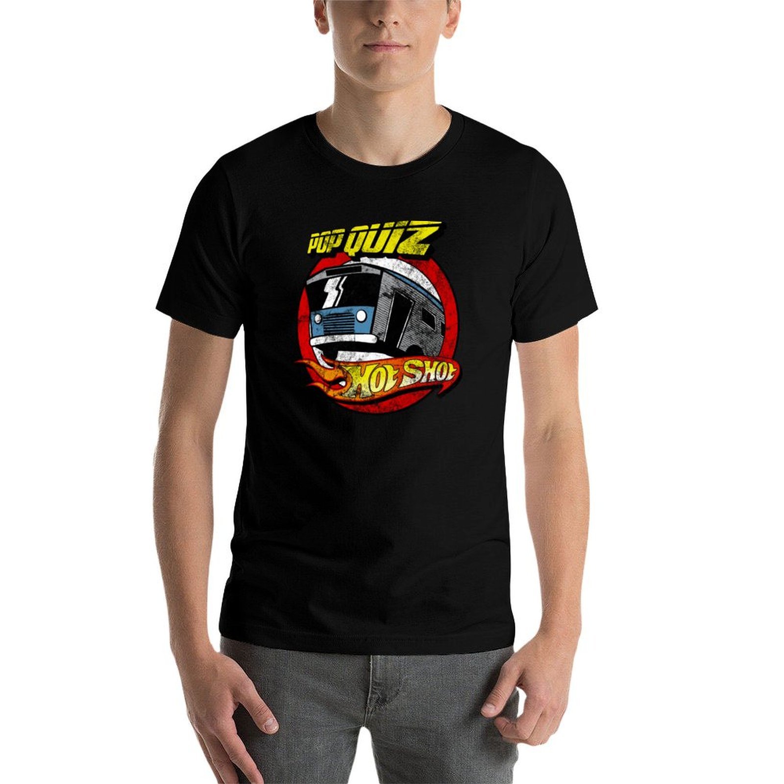 Pop Quiz, Hot Shot T-Shirt Fas - Men'S Fashion Quiz ulasan dan harga
