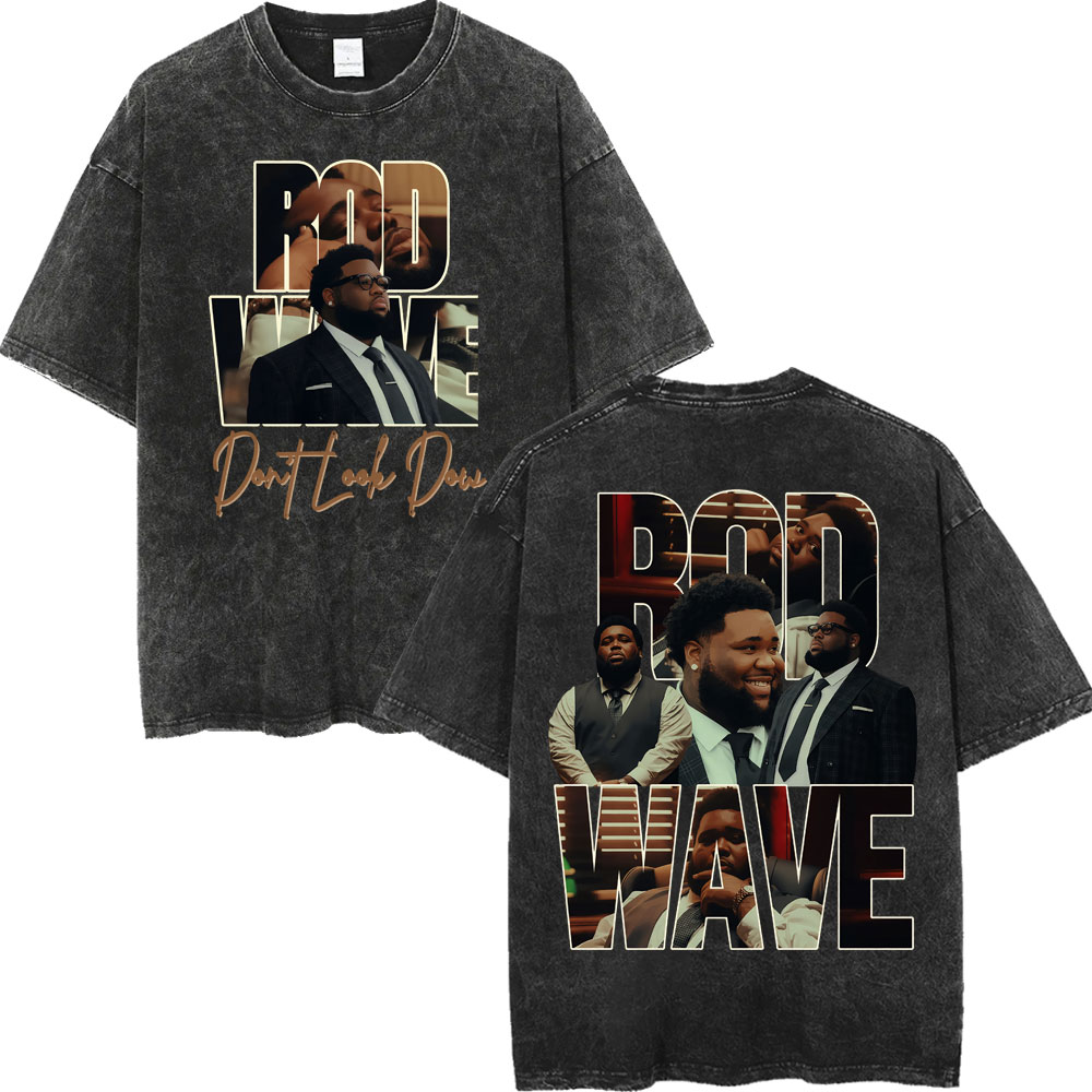 Vintage Washed Rapper Rod Wave - Men'S Fashion Looks 2026 ulasan dan harga