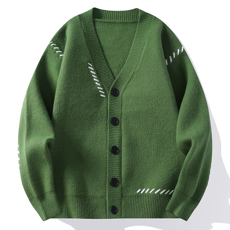 2024 Autumn/Winter New Men's C - Men'S Fashion V Neck Sweater ulasan dan harga