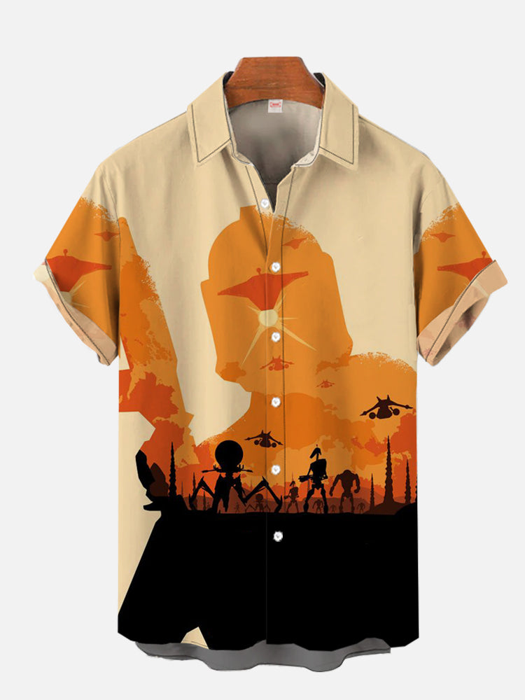 New Men's Short Sleeve Shirt F - Men'S Fashion Lk ulasan dan harga