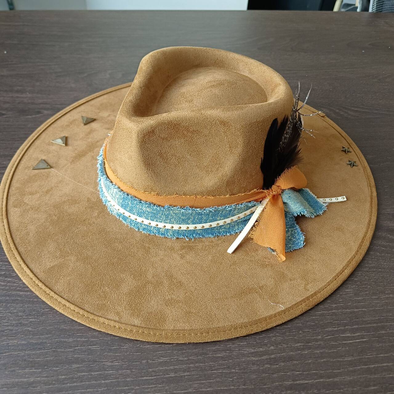 Coffee wide-brimmed jazz hat f - Mens Fashion Bucket Hat ulasan dan harga