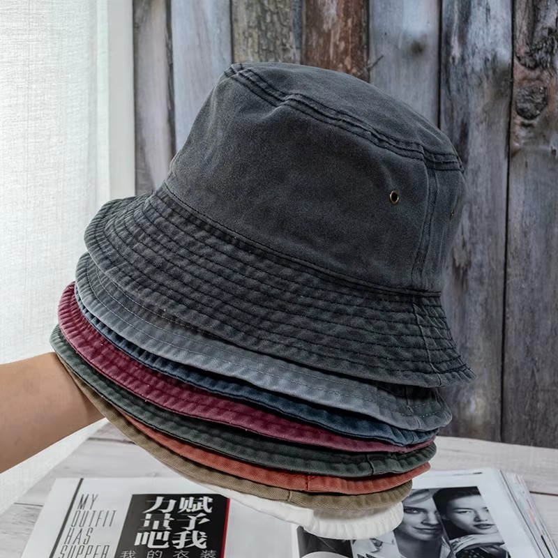 New Unisex Bucket Hat Fashion  - Mens Fashion Bucket Hat ulasan dan harga
