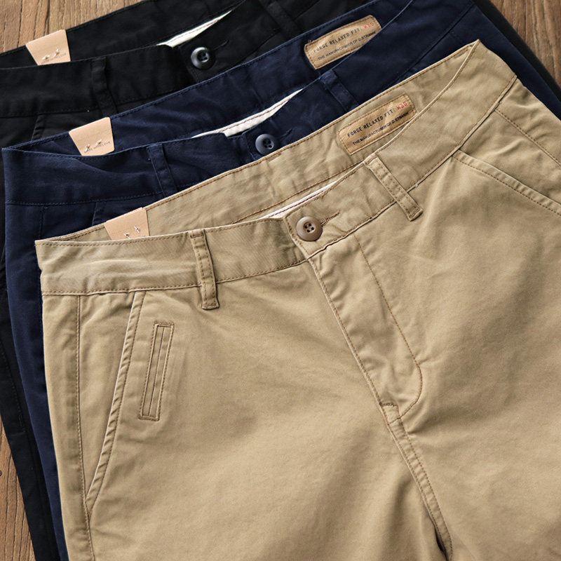 1102# Spring and Autumn New Am - Chino Pants Men ulasan dan harga
