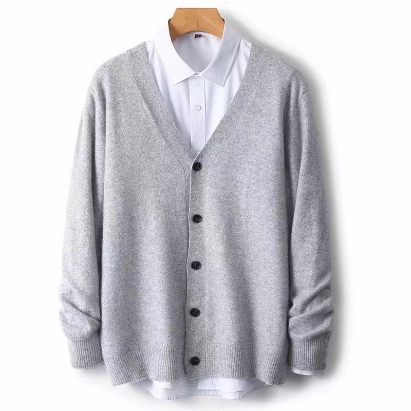2024 Autumn/Winter New Men's B - Men'S Fashion V Neck Sweater ulasan dan harga