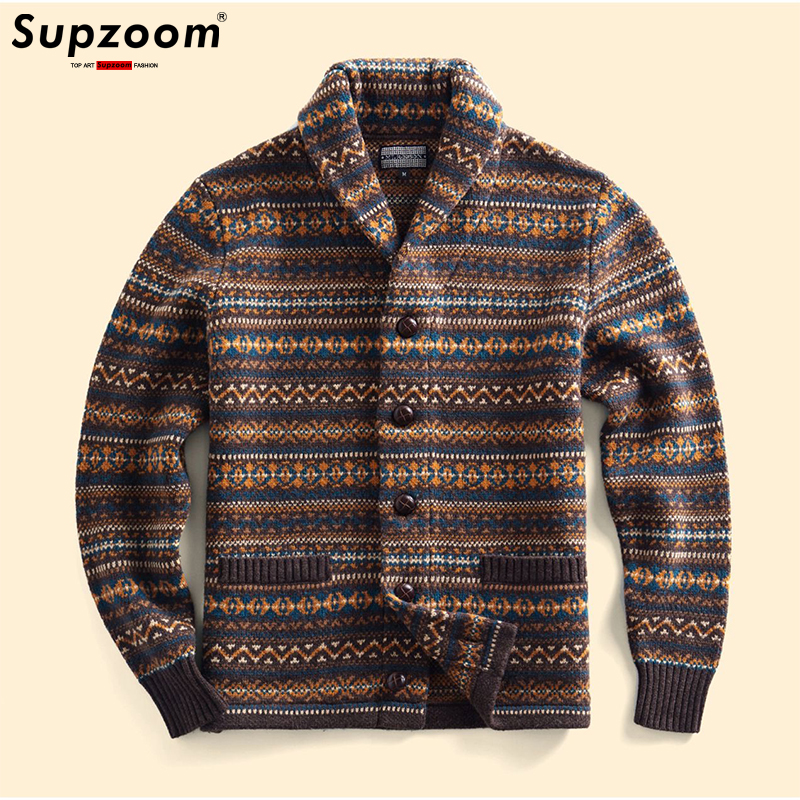 Supzoom 2023 New Arrival Top F - Men'S Fashion V Neck Sweater ulasan dan harga