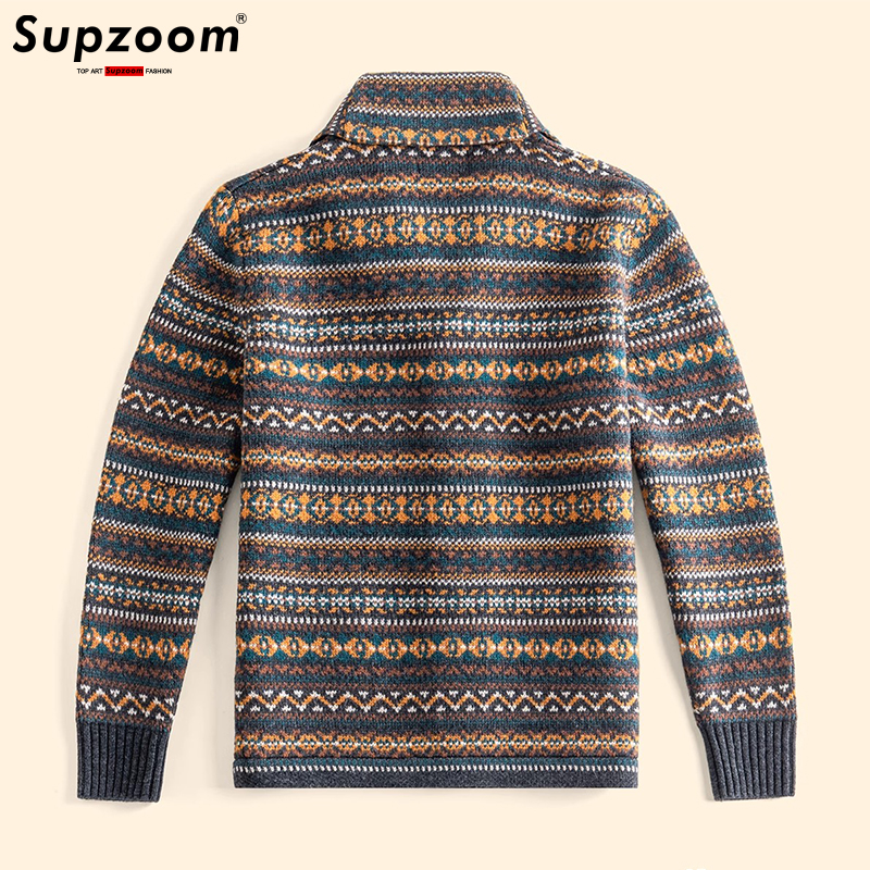 Supzoom 2023 New Arrival Top F - Men'S Fashion V Neck Sweater ulasan dan harga
