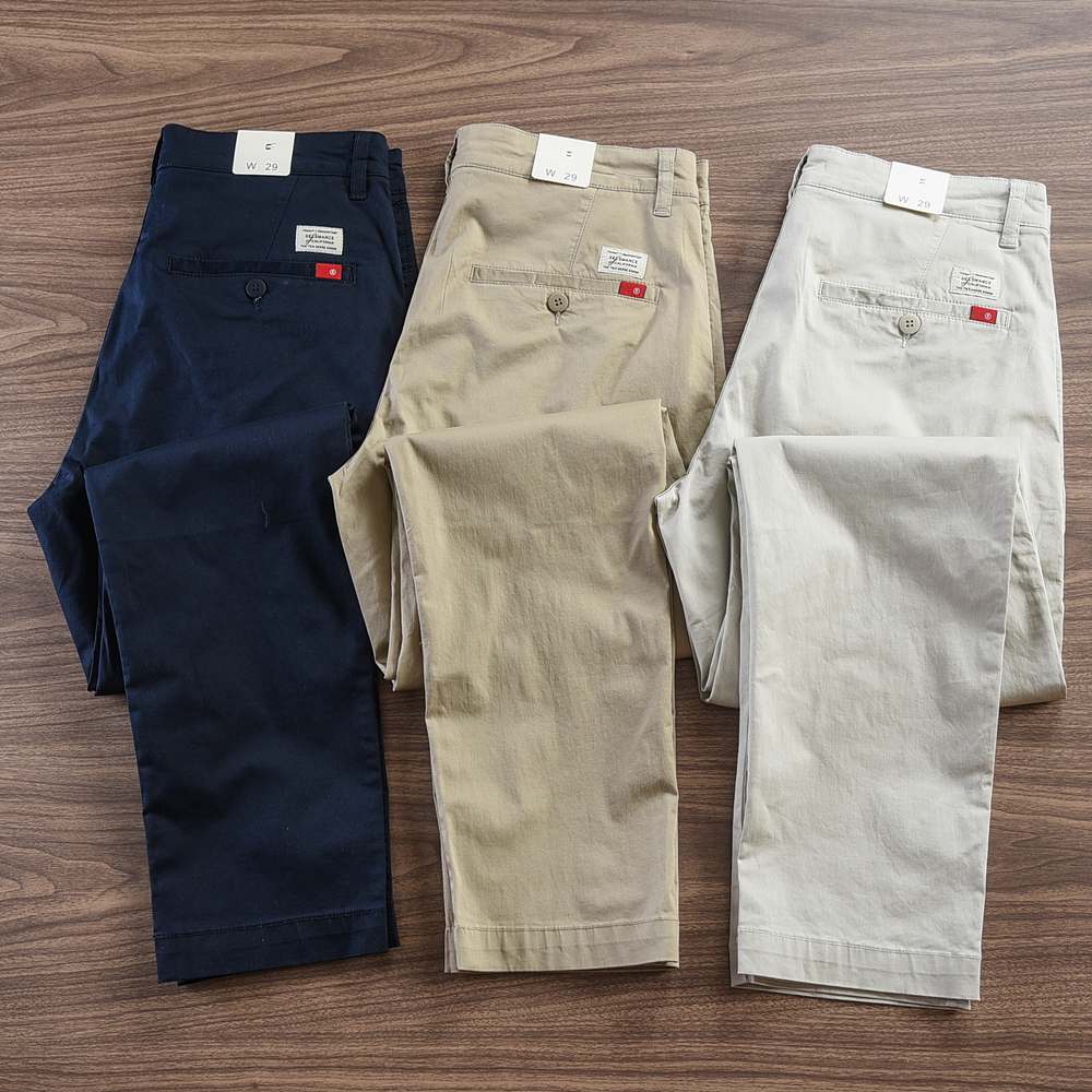 2024 Summer New American Retro - Chino Pants Men ulasan dan harga