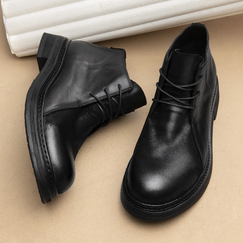 Vintage Mens Genuine Leather B - Men Fashion Vintage ulasan dan harga