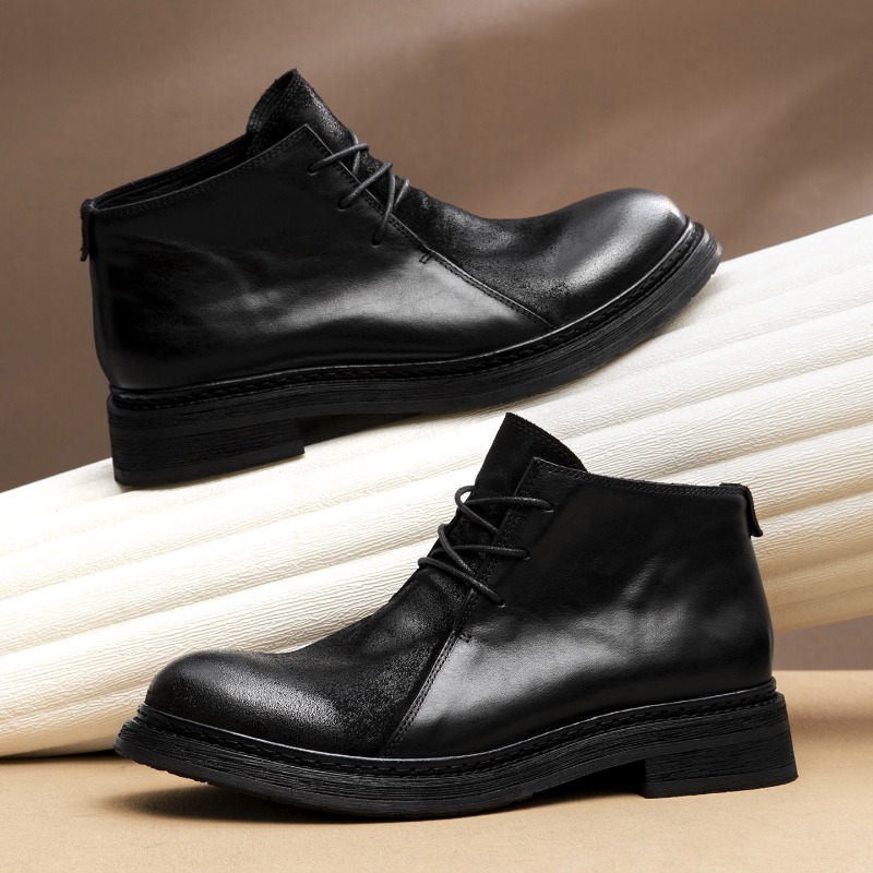 Vintage Mens Genuine Leather B - Men Fashion Vintage ulasan dan harga