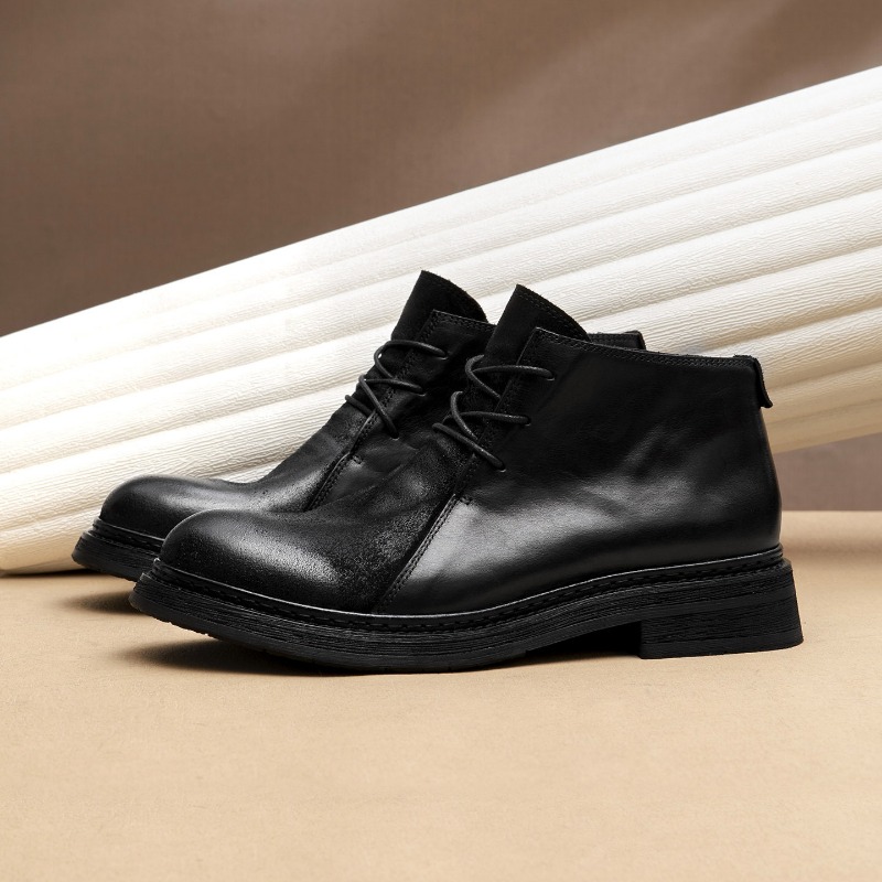 Vintage Mens Genuine Leather B - Men Fashion Vintage ulasan dan harga