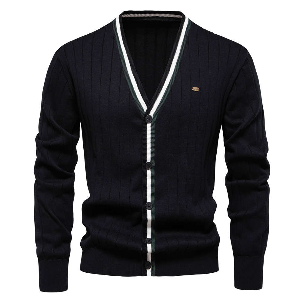 2026 New Fashion Autumn Winter - Men'S Fashion V Neck Sweater ulasan dan harga
