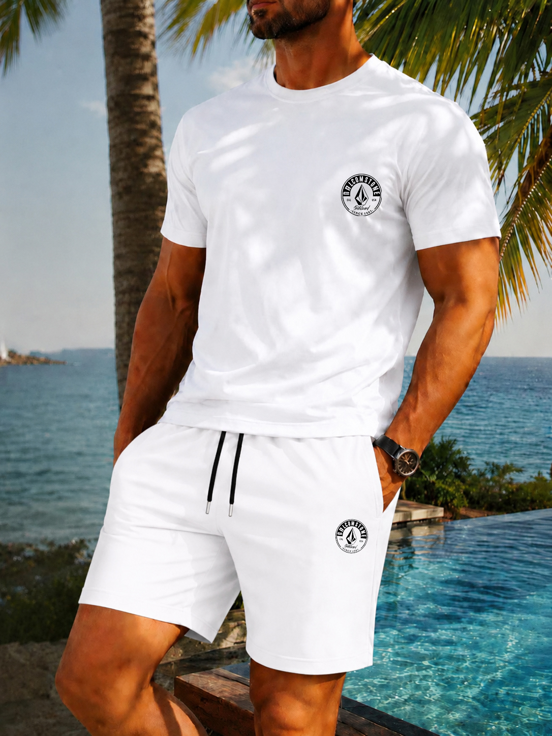 2026 New Breathable T-Shirt Se - Men Fashion Vintage ulasan dan harga