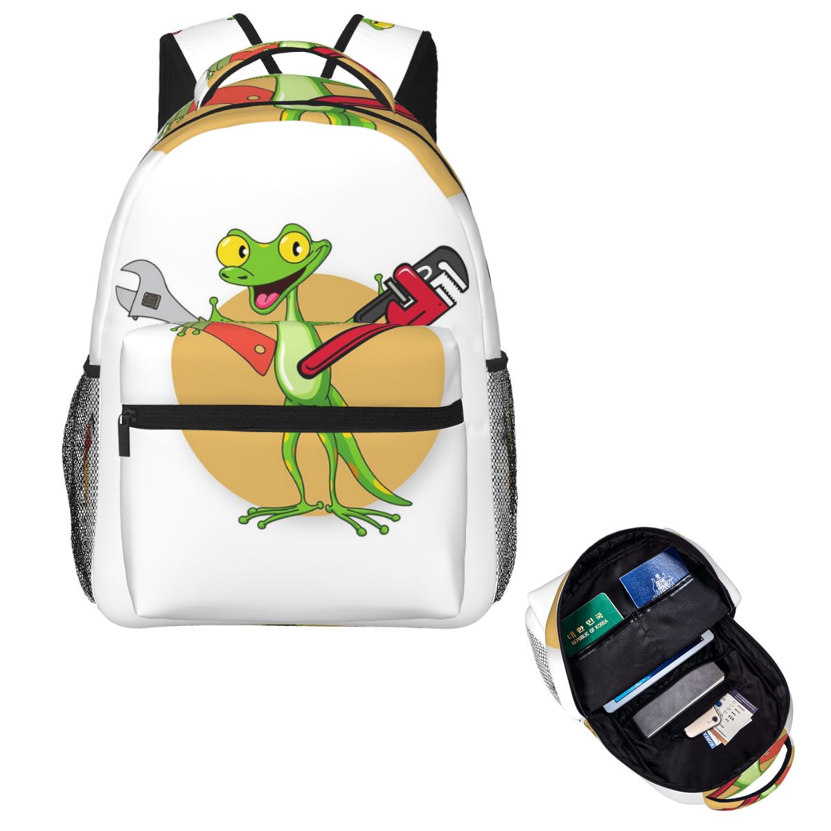 Garage Geckos Student Backpack - Men'S Fashion Garage ulasan dan harga