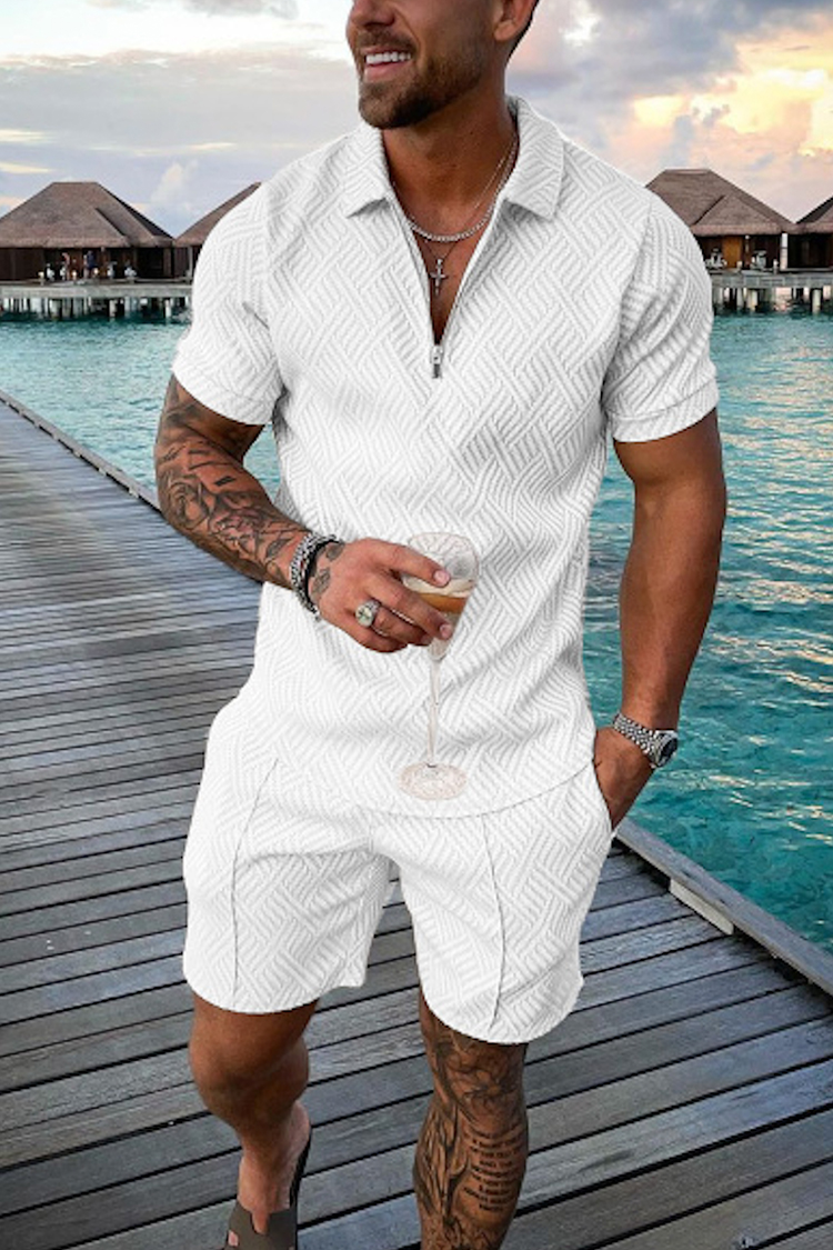 Vintage Men's Summer Casual Po - Men Fashion Vintage ulasan dan harga