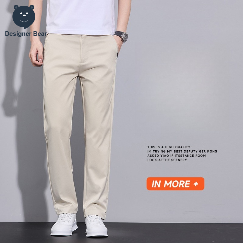 Brand Clothing Summer Thin Cas - Chino Pants Men ulasan dan harga
