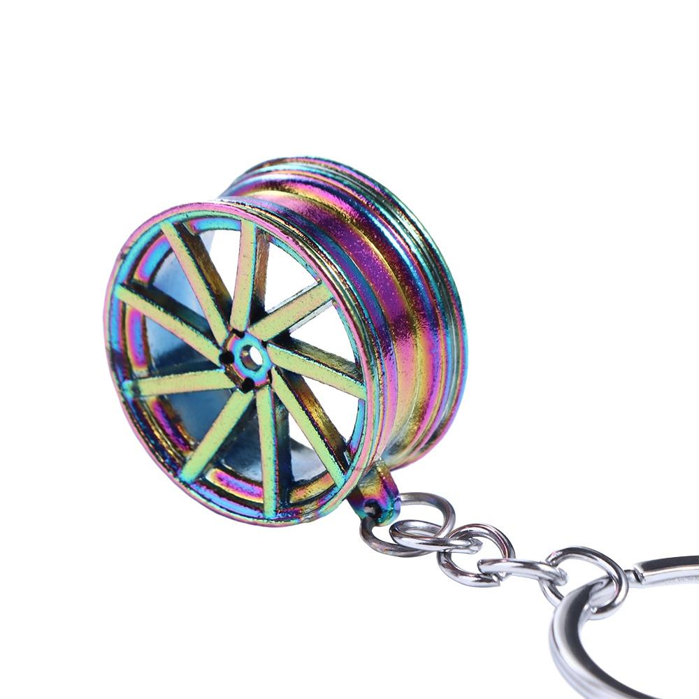 Creative Alloy Car Wheel Keych - Men'S Fashion Hub ulasan dan harga