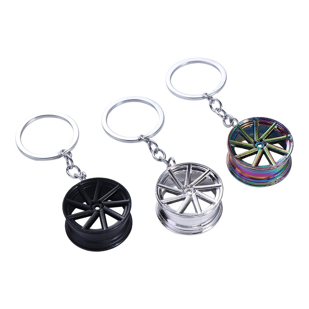 Creative Alloy Car Wheel Keych - Men'S Fashion Hub ulasan dan harga