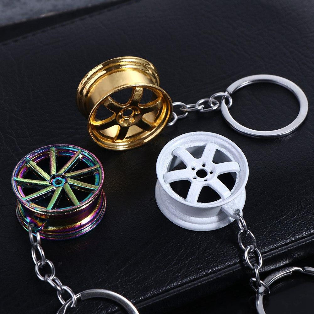 Creative Alloy Car Wheel Keych - Men'S Fashion Hub ulasan dan harga