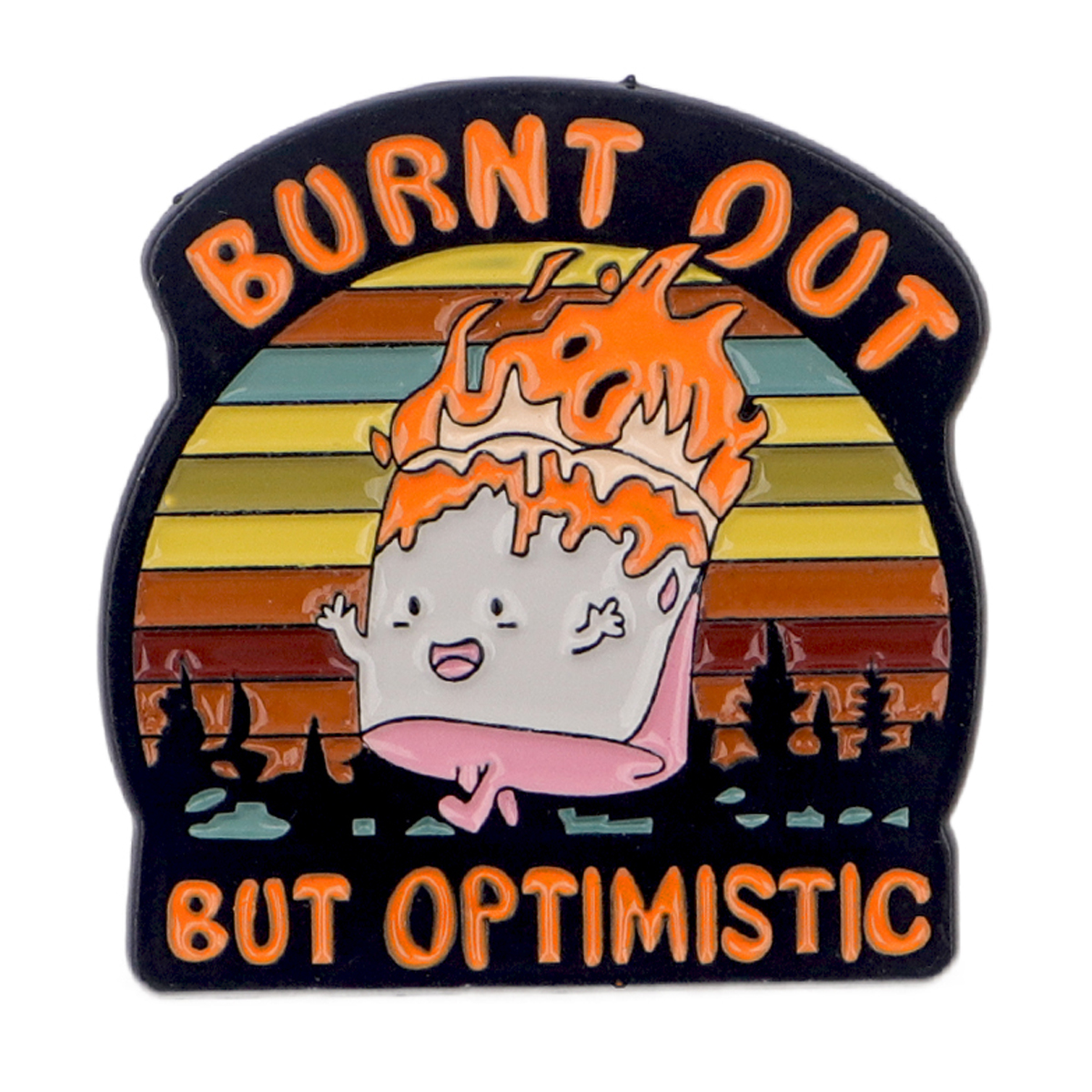 Fire Badges Enamel Pin Brooche - Men'S Fashion Jewelry ulasan dan harga