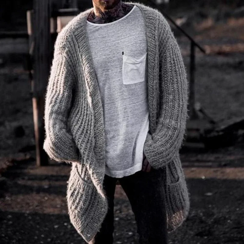 Korean-style Men's Autumn and  - Men'S Fashion V Neck Sweater ulasan dan harga