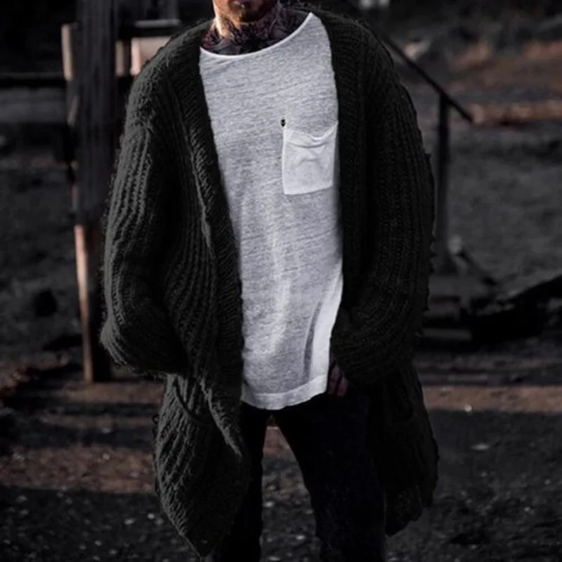 Korean-style Men's Autumn and  - Men'S Fashion V Neck Sweater ulasan dan harga