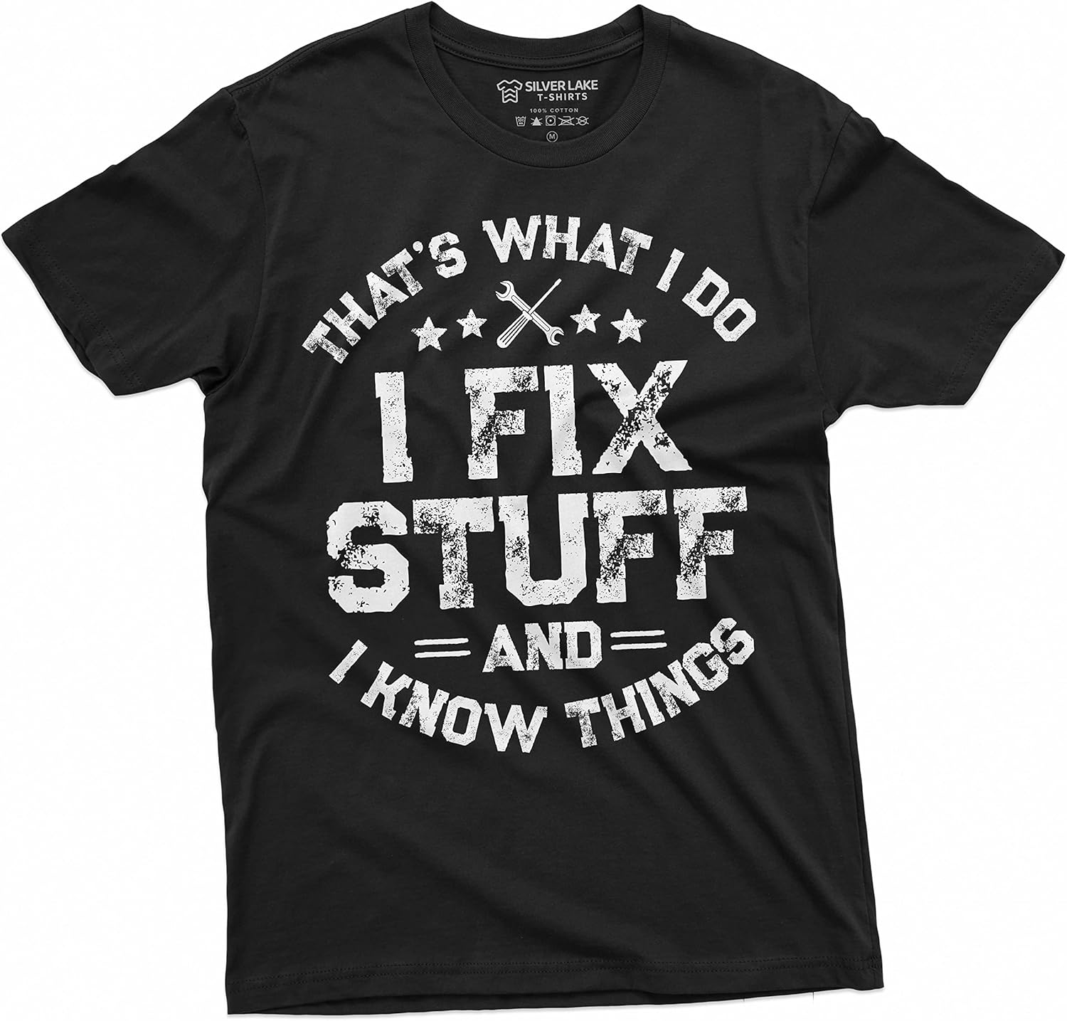 Men's Funny I Fix Stuff T-Shir - Men'S Fashion Garage ulasan dan harga