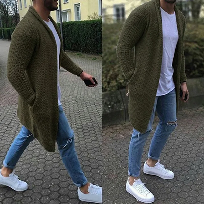 Spring Autumn Fashion Men's Sw - Men'S Fashion V Neck Sweater ulasan dan harga