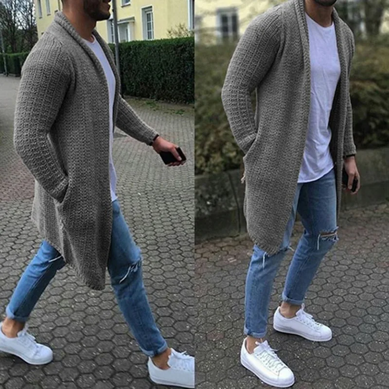 Spring Autumn Fashion Men's Sw - Men'S Fashion V Neck Sweater ulasan dan harga