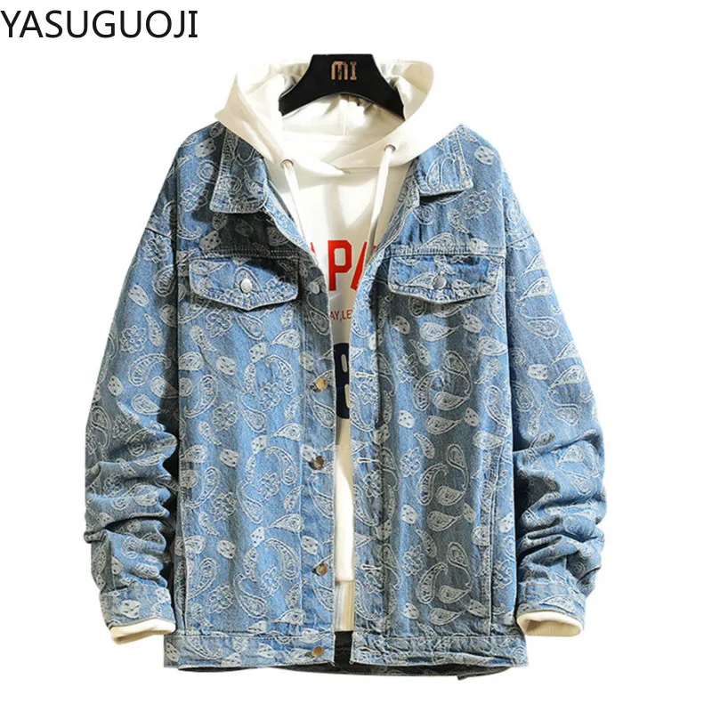 New 2025 Spring Japanese Vinta - Mens Fashion Denim Jacket ulasan dan harga