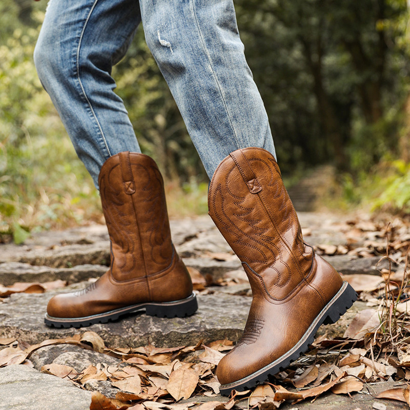 Men's Boots Classic Handmade E - Men Fashion Vintage ulasan dan harga