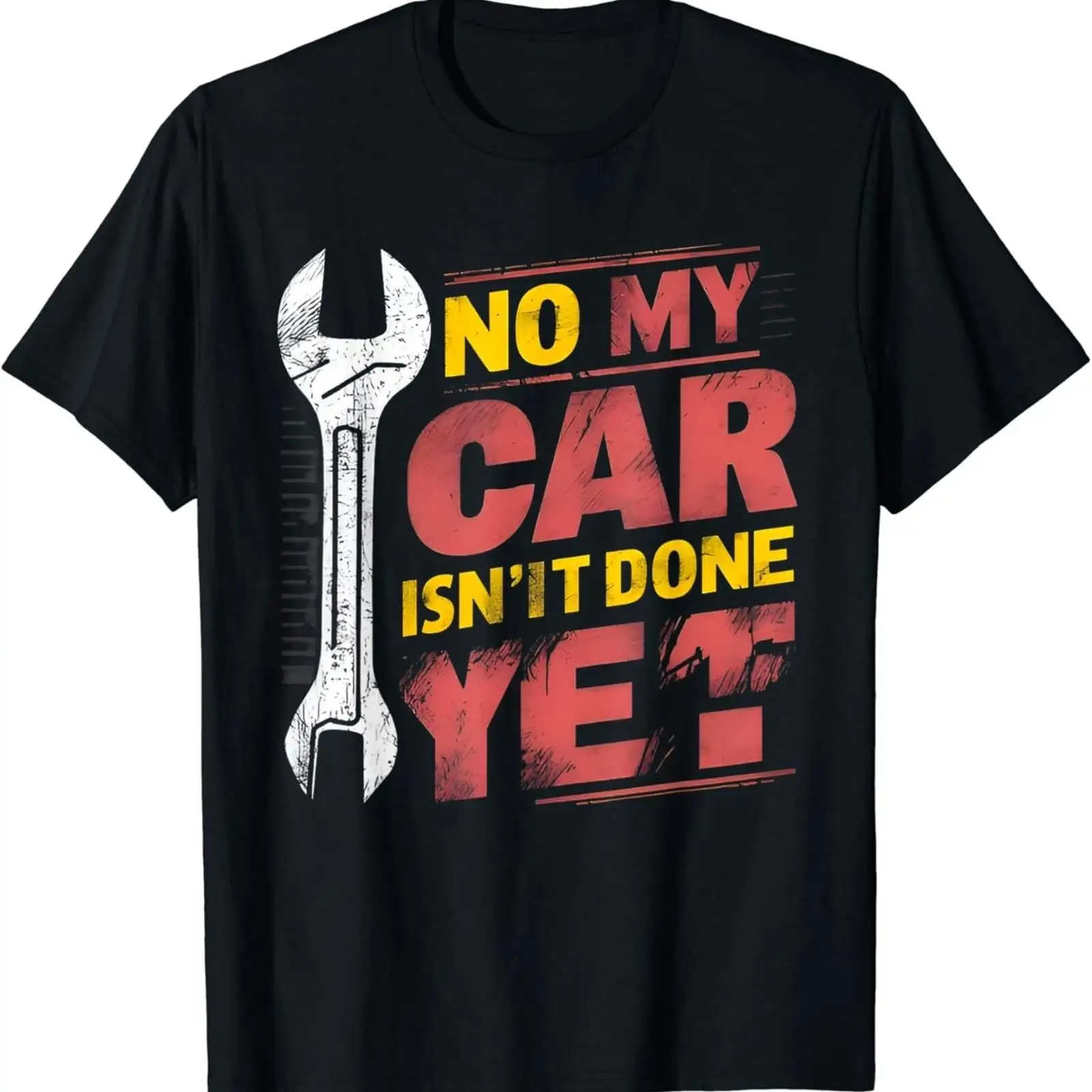 No My Car Isn_t Done Yet Funny - Men'S Fashion Garage ulasan dan harga