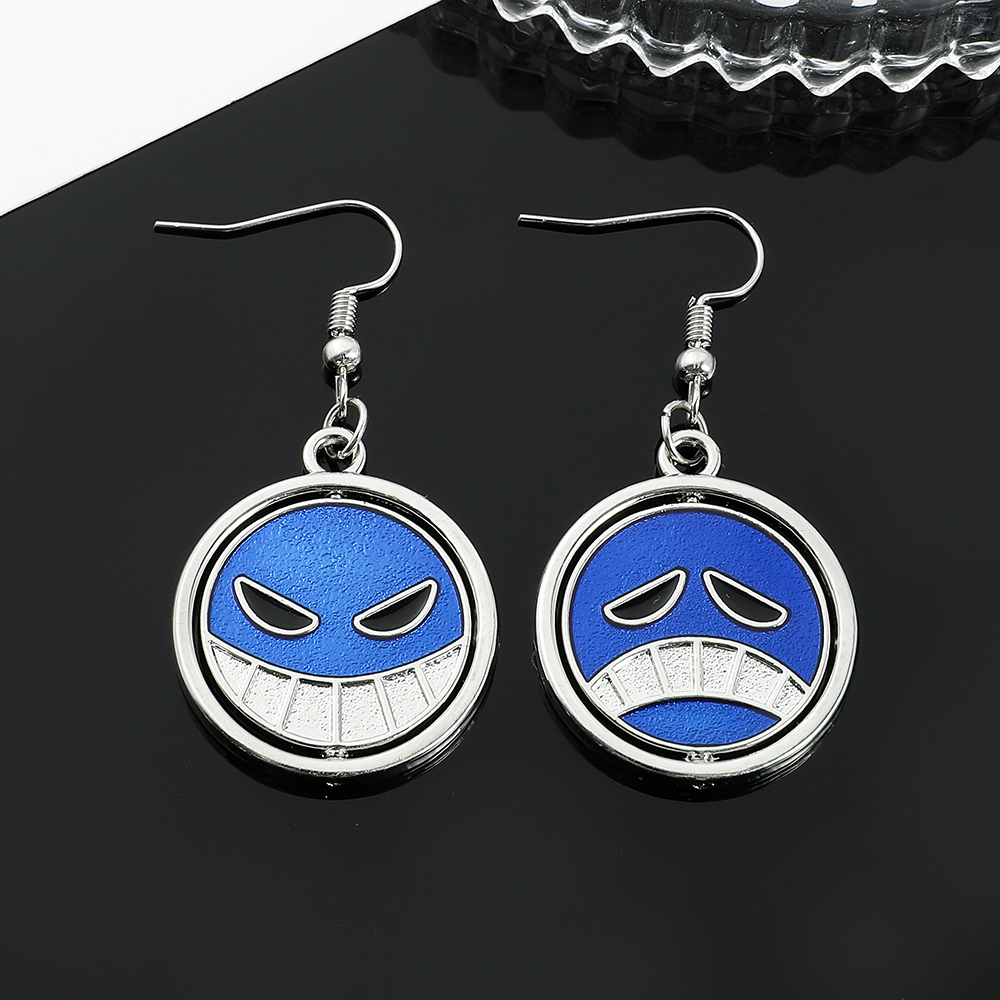Creative Rotatable Smiling Fac - Men'S Fashion Jewelry ulasan dan harga