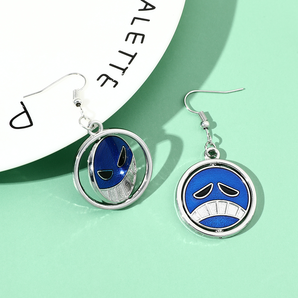 Creative Rotatable Smiling Fac - Men'S Fashion Jewelry ulasan dan harga