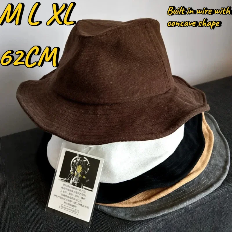 New Japanese Designer Big Head - Mens Fashion Bucket Hat ulasan dan harga