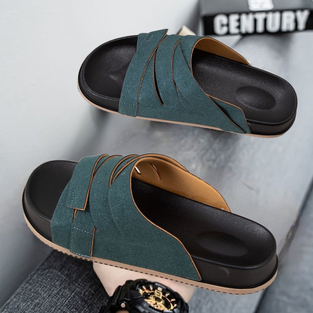 Men Luxury Mesh Slides Summer  - Men'S Fashion Loafers Shoes ulasan dan harga