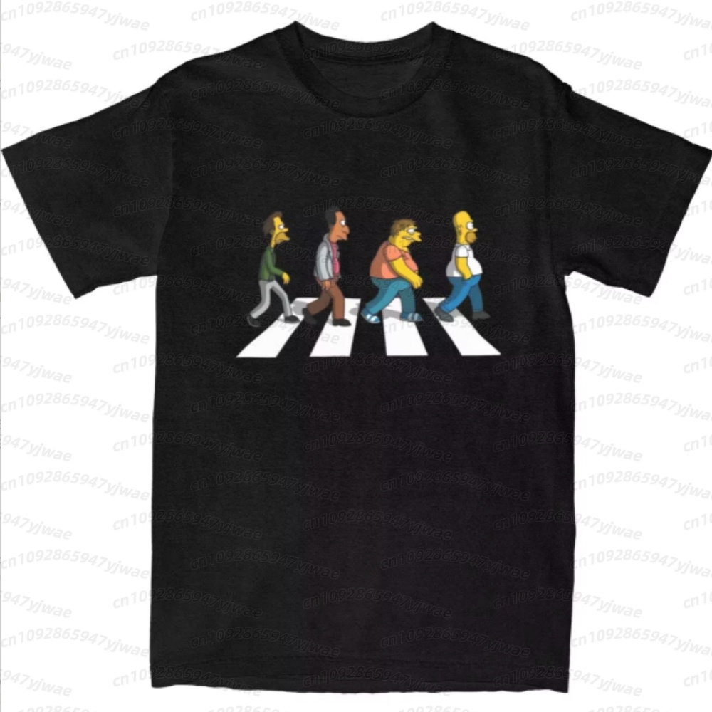 2026 men Simpsons Dad Sidewalk - Men'S Fashion Rules ulasan dan harga
