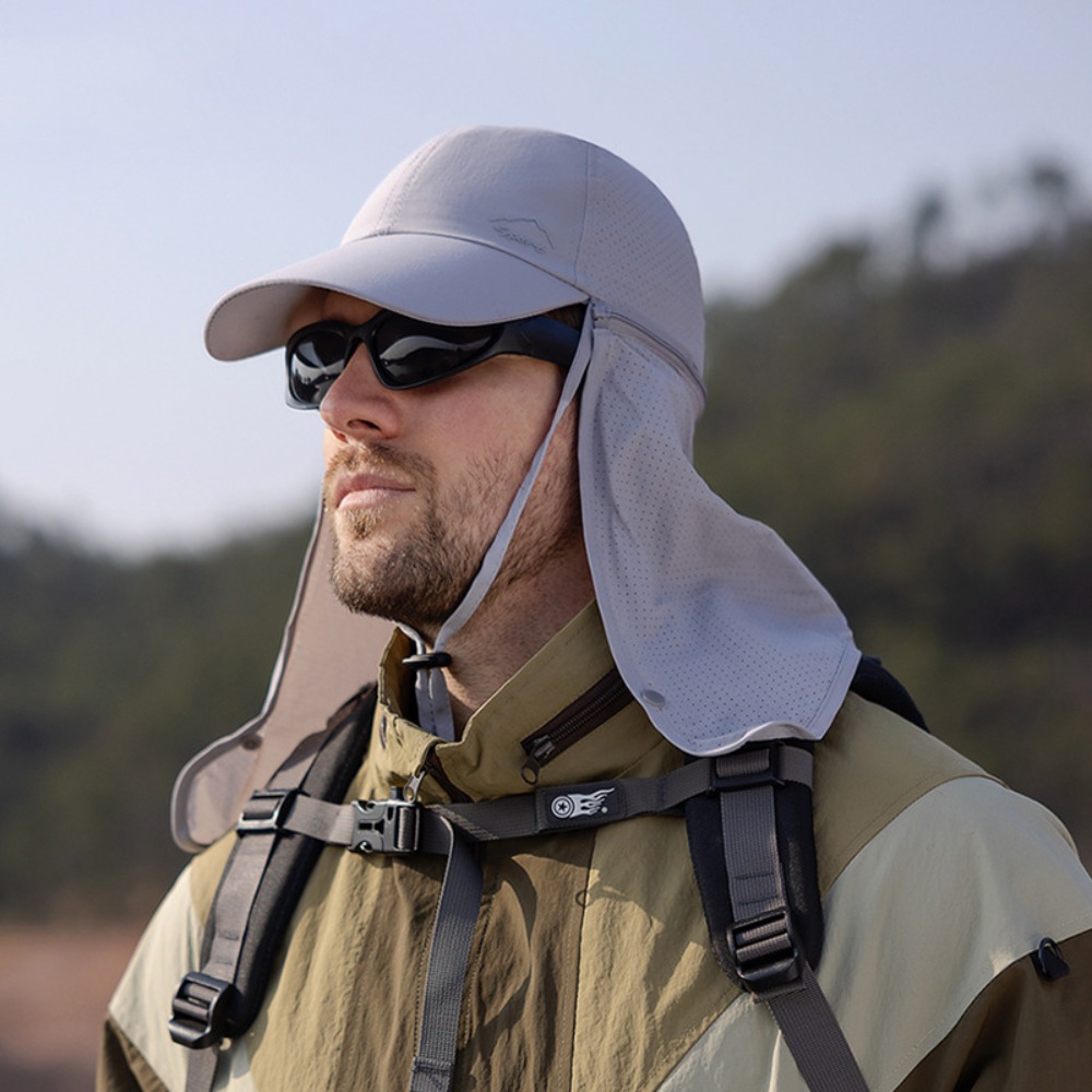 Fashion Face Mask Man Sun Hat  - Mens Fashion Bucket Hat ulasan dan harga